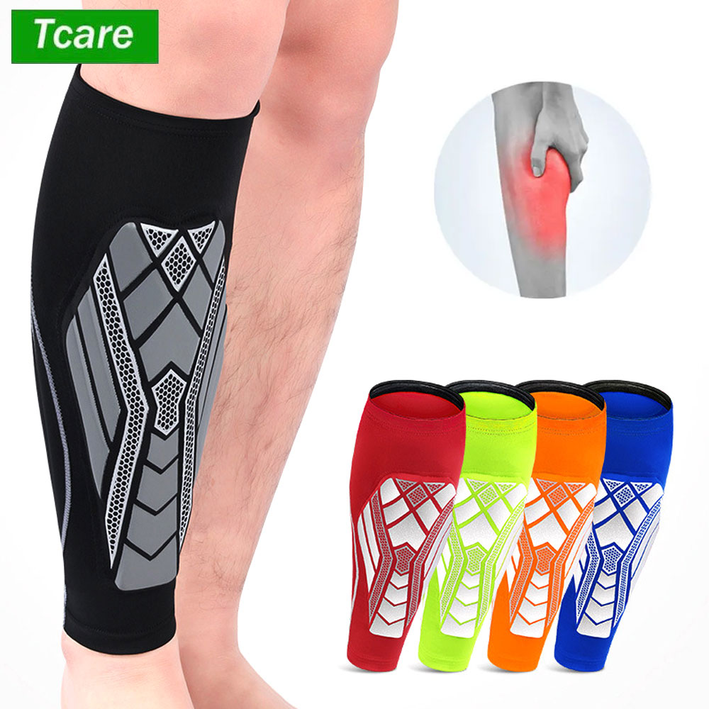 Compression Sleeve Calf - 1 Stück Waden-Kompressionshülsen mit EVA-Pad für