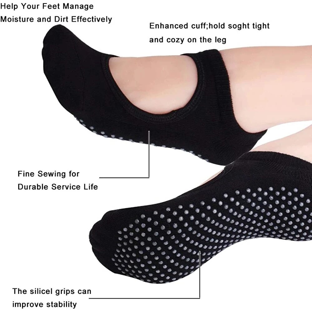 Hochwertige Damen-Yoga-Socken, – No Show Sock Women Bewertung und Preis