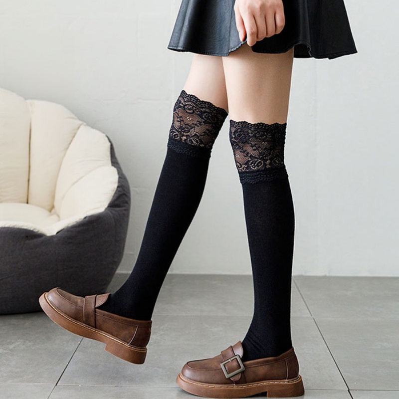 Frühling Herbst Weiße Spitzen- – Boot Sock Slouchy Bewertung und Preis