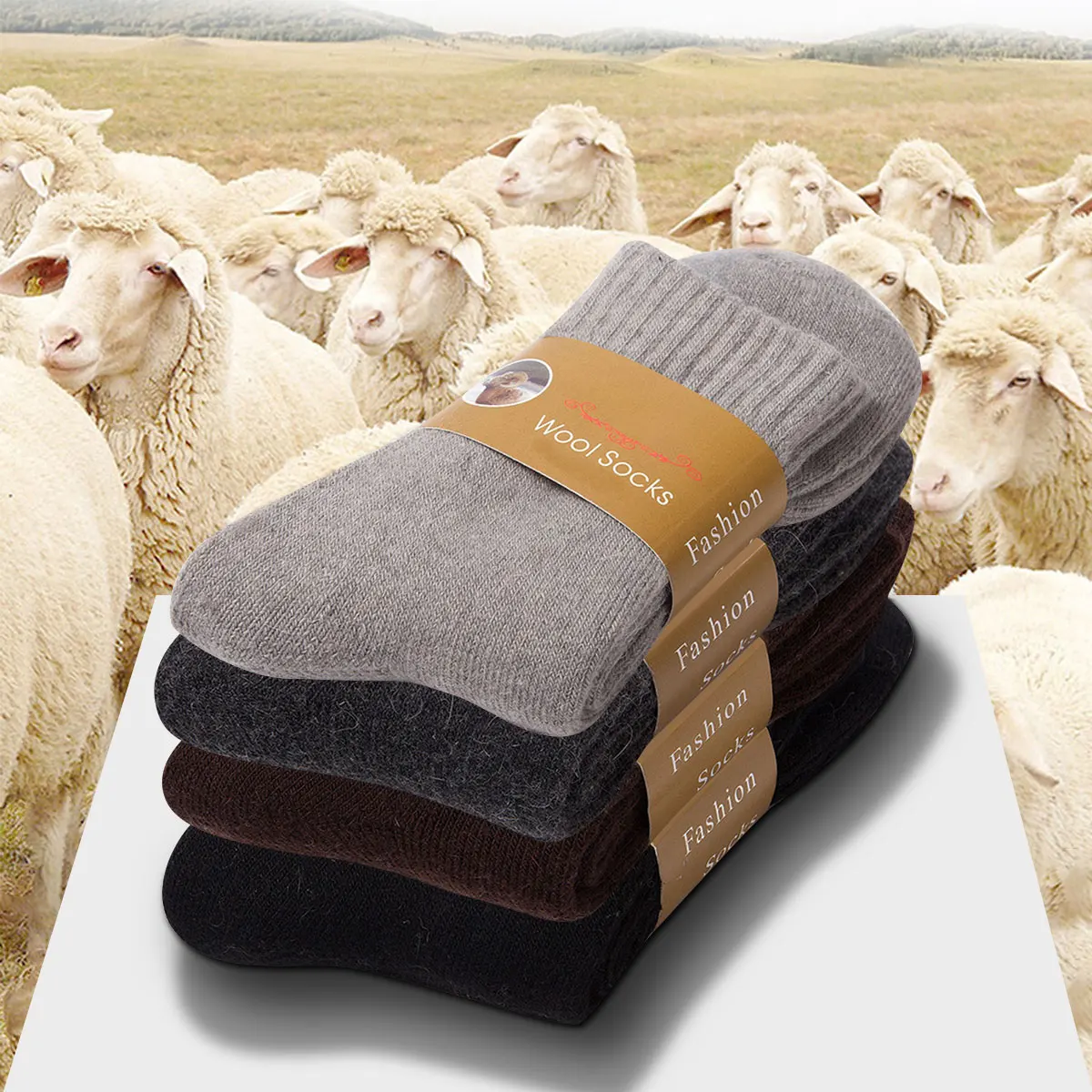 2 Paar warme Wintersocken für  – Thermal Sock Winter Bewertung und Preis