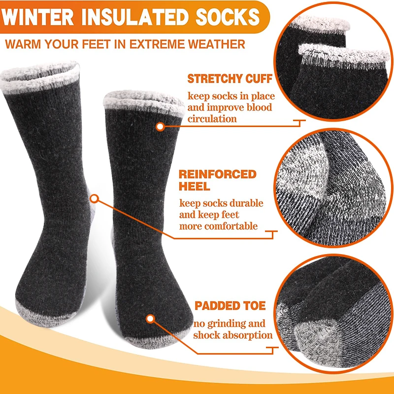 3 Paar hochwertige verdickte W – Thermal Sock Winter Bewertung und Preis