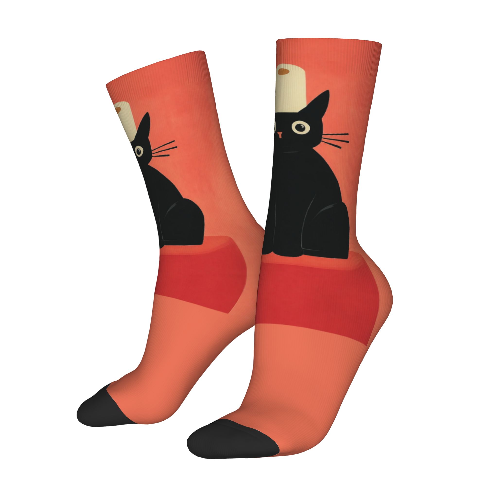 Maßgefertigte Schwarze Katze m – Dress Sock Men Bewertung und Preis