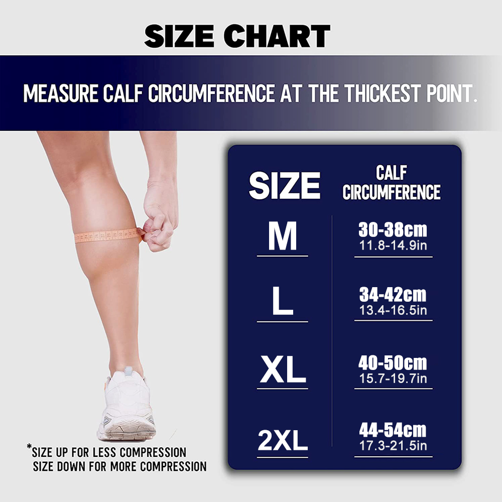 1 Stück Waden-Kompressionshüls – Compression Sleeve Calf Bewertung und Preis