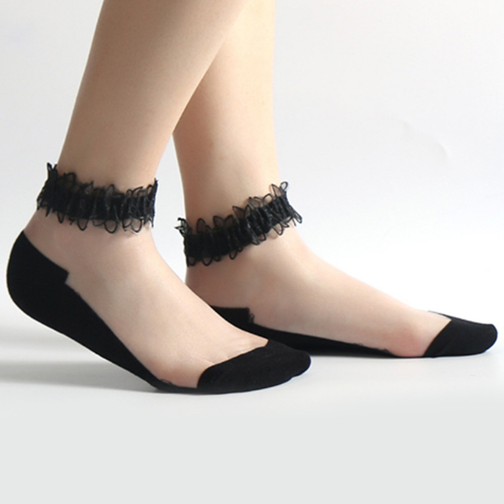 Frau Spitze kurze Socke dünne  – Invisibility Sock Loafer Bewertung und Preis